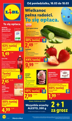 Lidl od poniedziałku